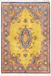 Pasargad Persian Qum 024886 Yellow